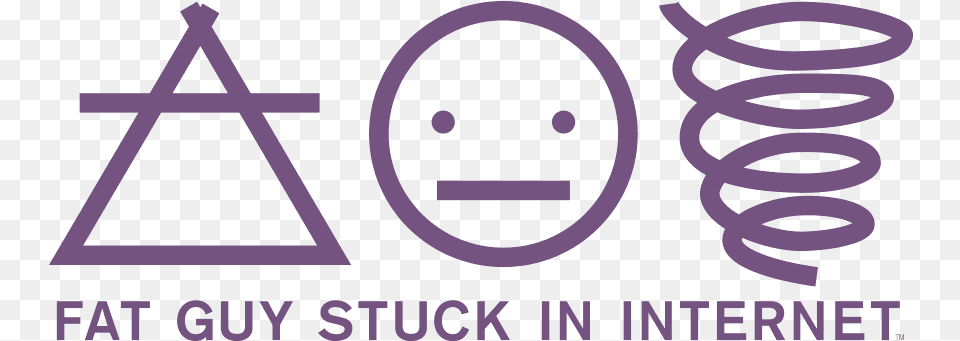 Fat Guy Stuck In Internet, Person, Purple, Face, Head Png Image