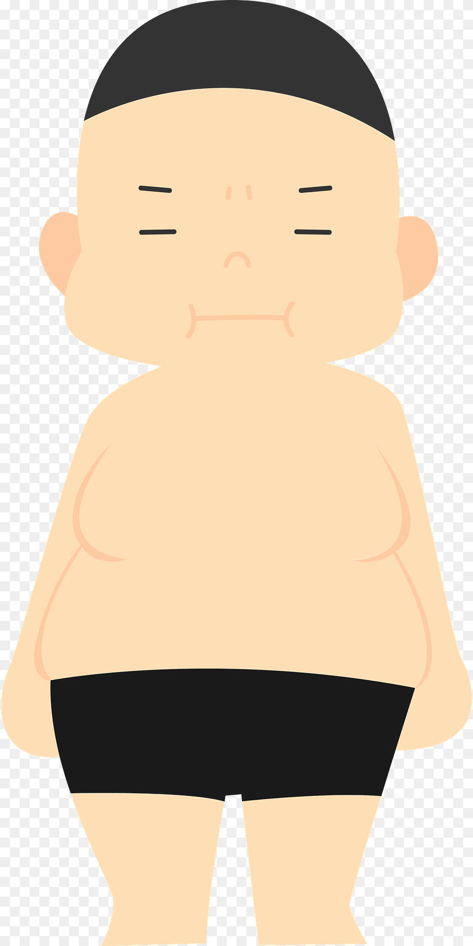 Fat Man Clipart, Baby, Person, Face, Head Free Png