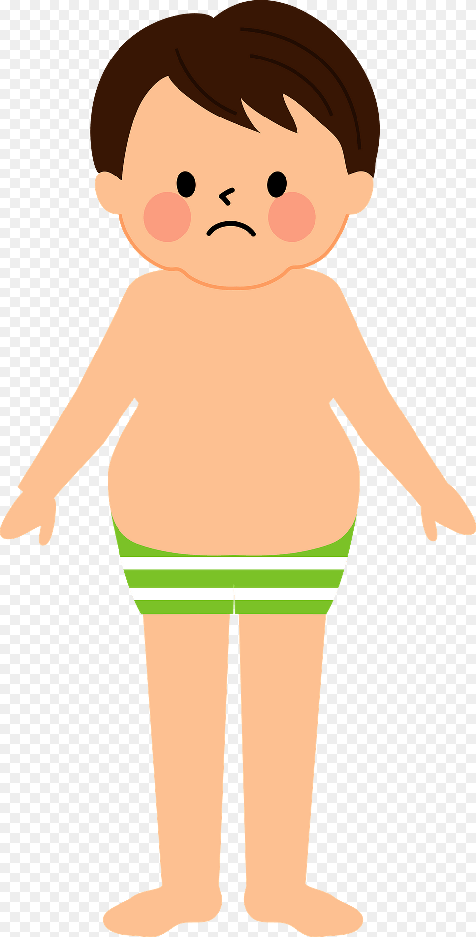Fat Man Suffering From Metabolic Syndrome Clipart, Baby, Person, Face, Head Png Image