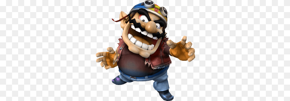 Fat Man Wario Smash Bros, Baby, Person, Figurine Png