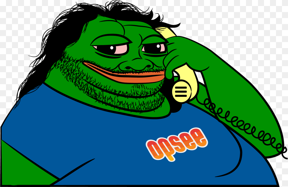 Fat Pepe Frog Fat Pepe Frog Pepe The Frog, Green, Baby, Person, Face Png