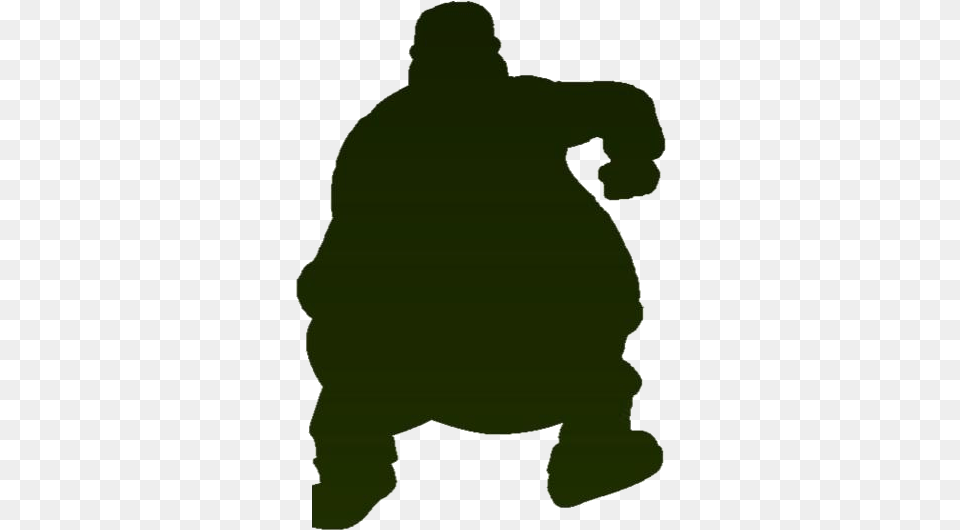 Fat Person Cartoon Images Fat Joker Persona, Silhouette, Adult, Male, Man Free Transparent Png