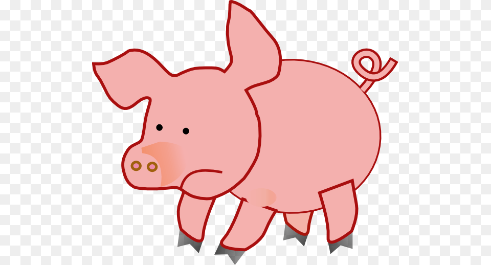 Fat Pig Clip Art, Animal, Mammal, Hog, Fish Png Image