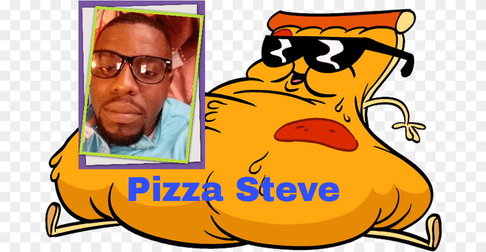 Fat Pizza Steve Pizza Steve, Accessories, Portrait, Photography, Person Free Png Download