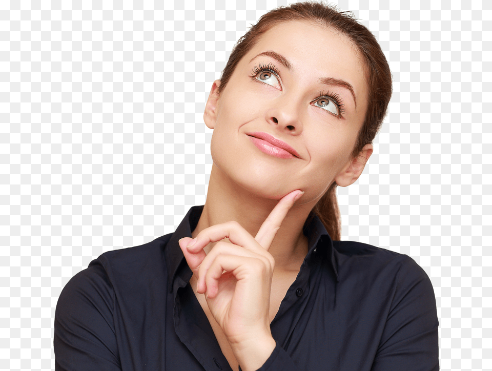 Fat Reduction Questions Thinking A Person For Youtube Thumbnail, Adult, Portrait, Photography, Head Free Transparent Png
