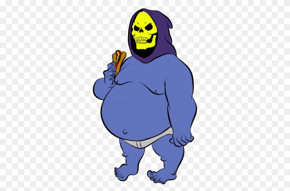 Fat Skeletor, Baby, Person, Face, Head Png Image