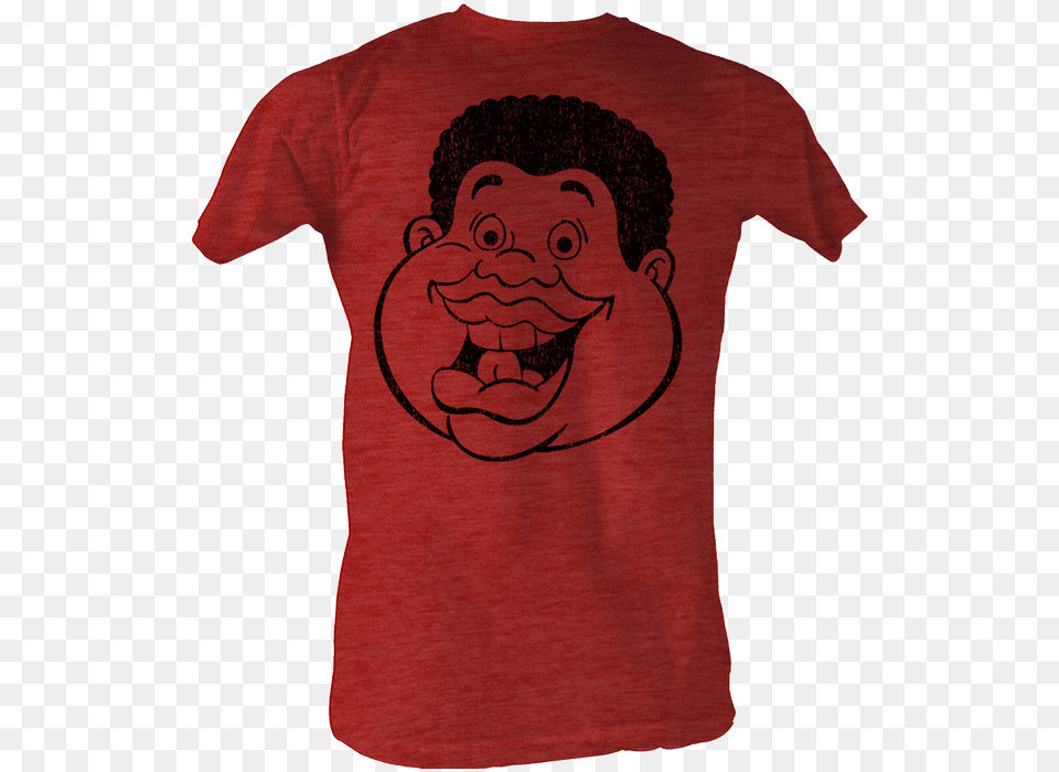 Fat T Shirt Rocky Clubber Lang, Clothing, T-shirt, Face, Head Free Png