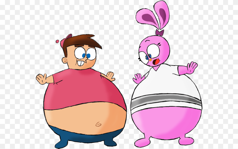Fat Timmy Turner And Yin Bloated Tr407 Yin Yang Yo Yong, Purple, Baby, Person, Face Free Png Download
