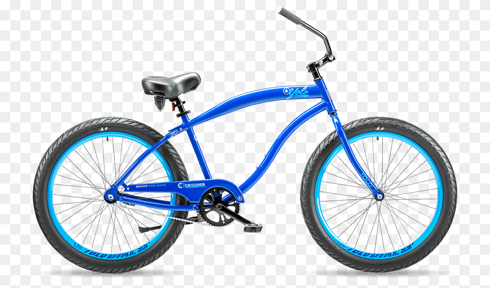 Fat Tire Mens Beach Cruiser Bike Hyper Mens Beach Cruiser, Bicycle, Transportation, Vehicle, Machine Png Image