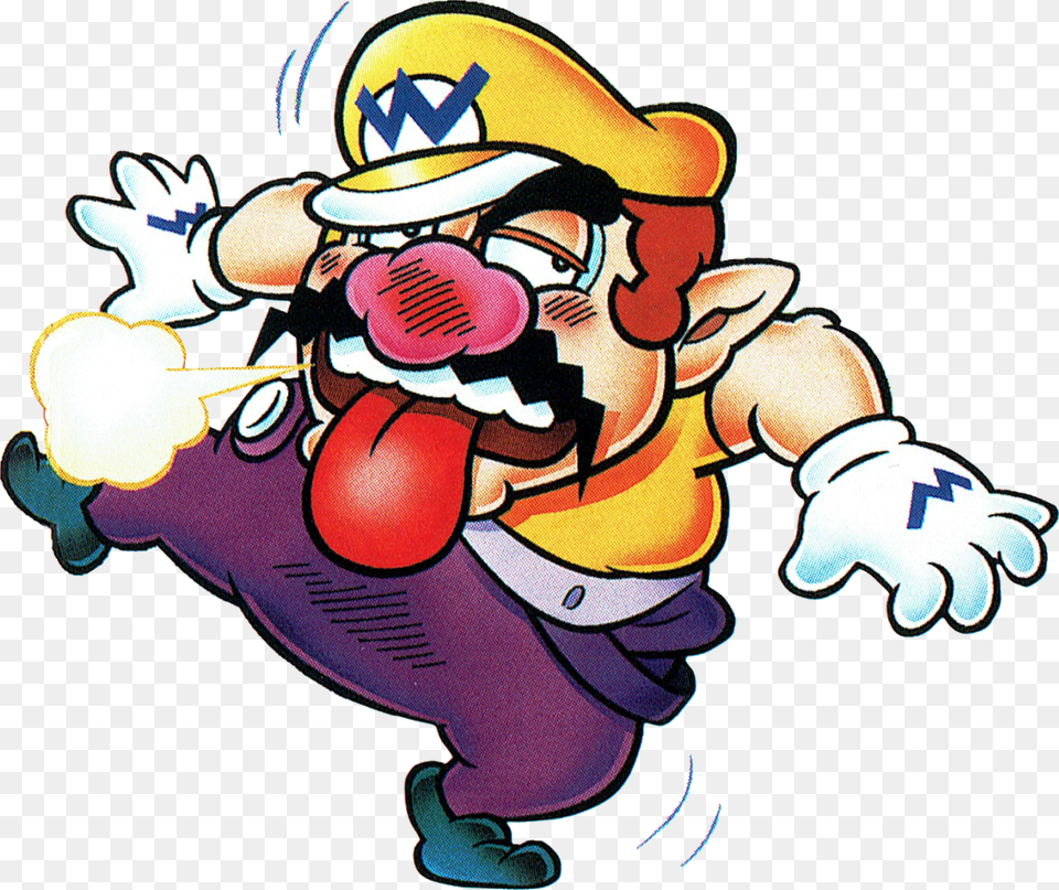 Fat Wario Fantendo Nintendo Fanon Wiki Fandom Wario Wario Land Crazy Wario, Baby, Person, Performer, Clown Free Png