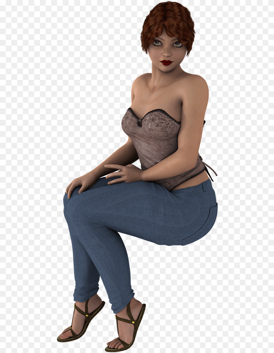 Fat Woman Sitting, High Heel, Clothing, Dress, Shoe Free Png