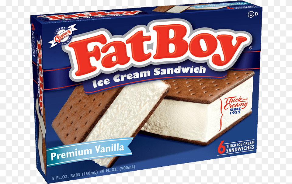 Fatboy Ice Cream Sandwiches, Bread, Food, Cracker, Sweets Free Png Download