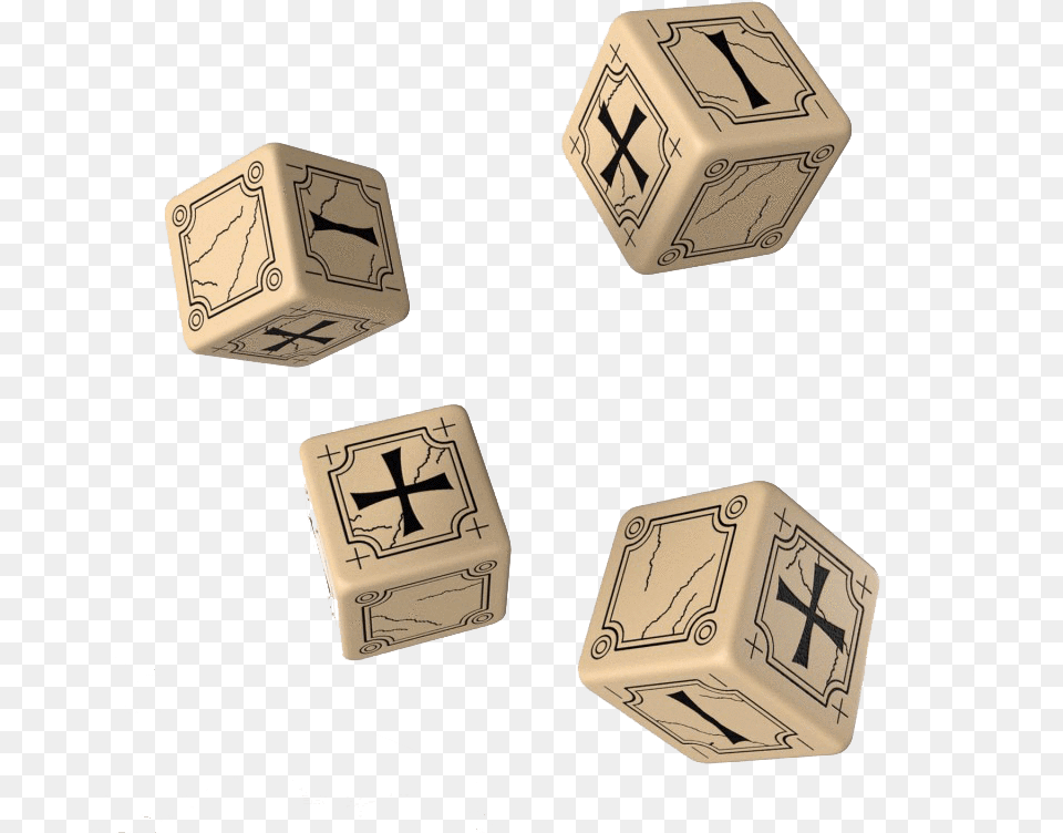 Fate Dice Set 4d6 Ancient Beige Blackdata Rimg Dice, Game Png