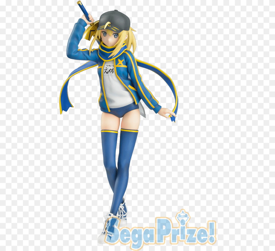 Fate Saber Sega Figure, Book, Clothing, Comics, Costume Free Transparent Png