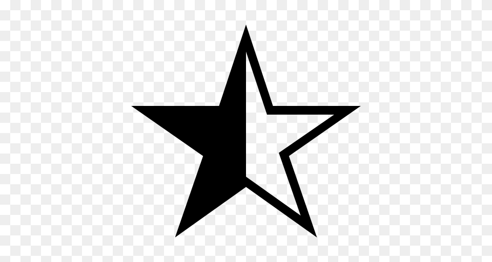 Fate Star Half Fate God Icon With And Vector Format For, Gray Png Image