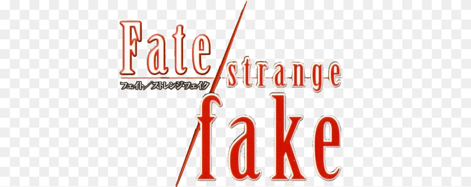 Fate Strange Fake Logo, Text, Number, Symbol Png