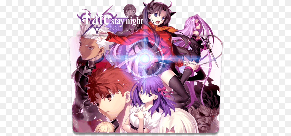 Fate Zero Icons Tumblr Fate Stay Night Feel I Presage Flower Poster, Book, Comics, Publication, Manga Free Transparent Png