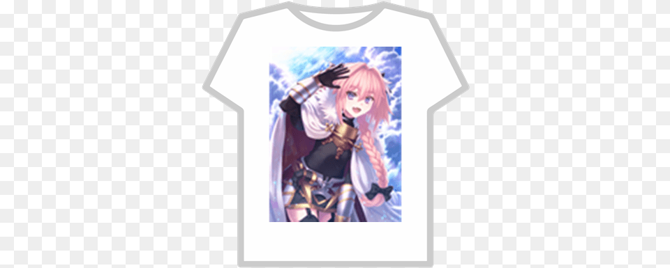 Fateapocrypha Astolfo Rider Of Black Roblox Astolfo Fate, Book, Clothing, Comics, Publication Free Transparent Png