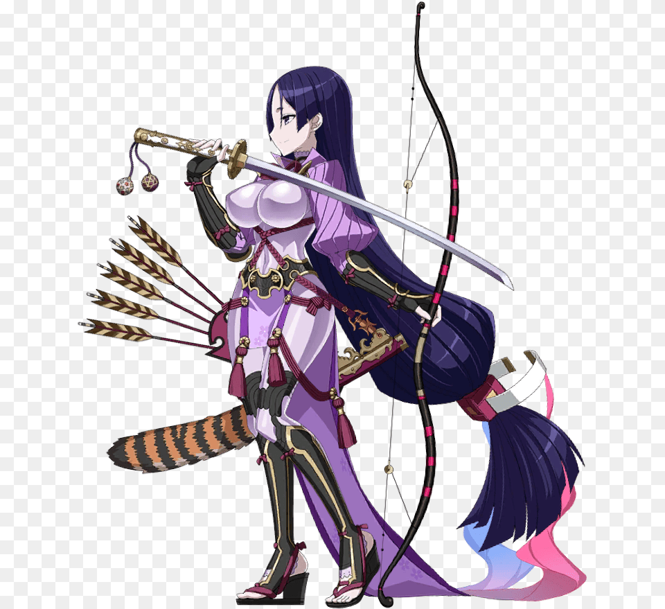 Fategrand Order Wikia Minamoto Raikou Sprite, Book, Comics, Publication, Adult Png