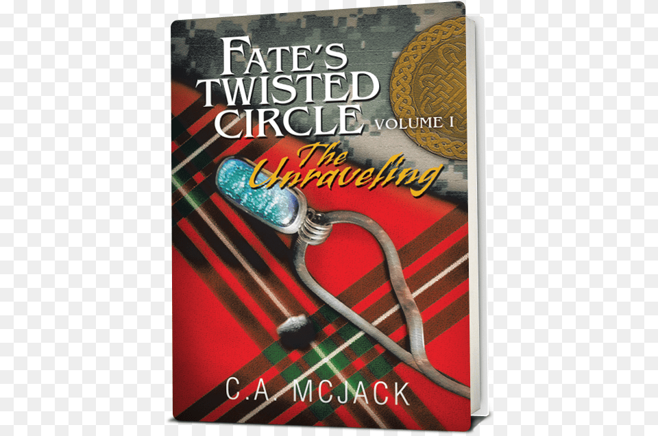 Fates Twisted Circle Vol Flyer, Book, Publication, Tartan Free Png