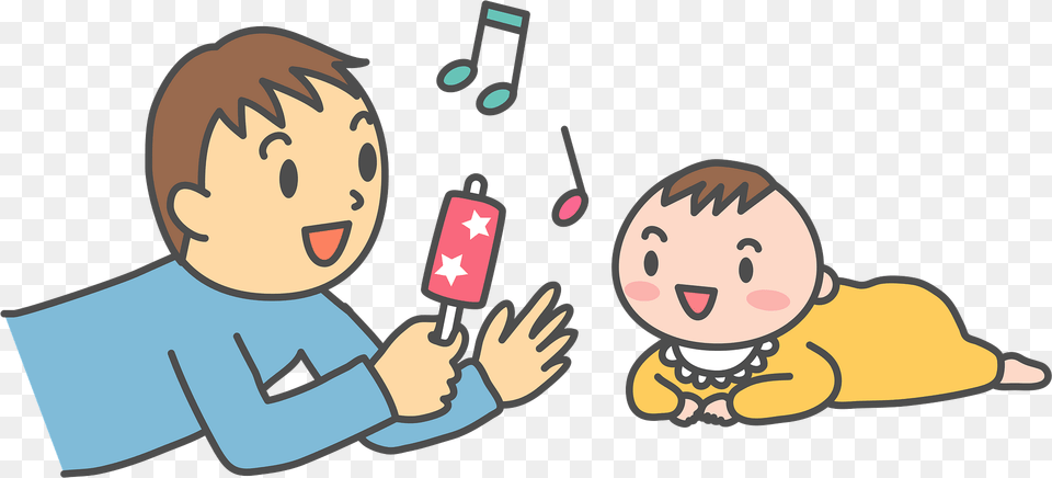 Father And Baby Are Playing On The Floor Clipart, Electronics, Phone, Mobile Phone, Face Free Png