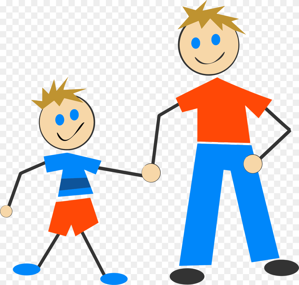 Father And Child Clip Art, Person, Walking, Juggling Png Image