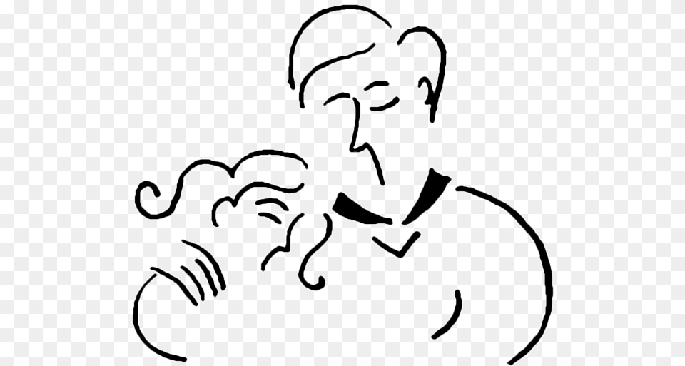 Father And Daughter Clip Art Learn To Sketch Clip, Stencil, Adult, Male, Man Free Transparent Png