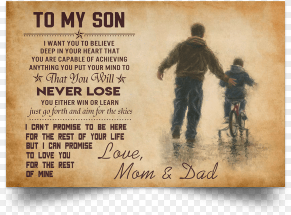 Father And Son Art, Advertisement, Poster, Adult, Person Free Transparent Png