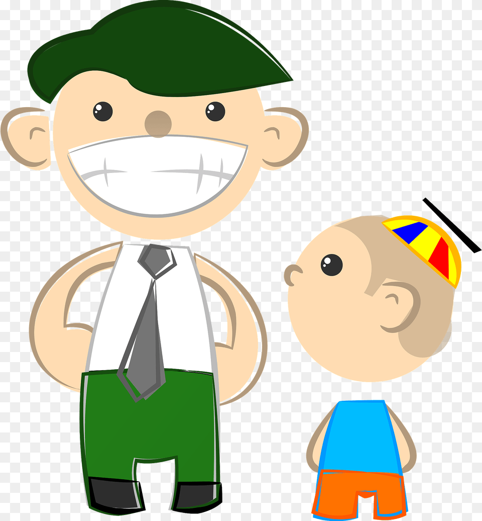 Father And Son Clipart, Accessories, Formal Wear, Tie, Elf Free Png