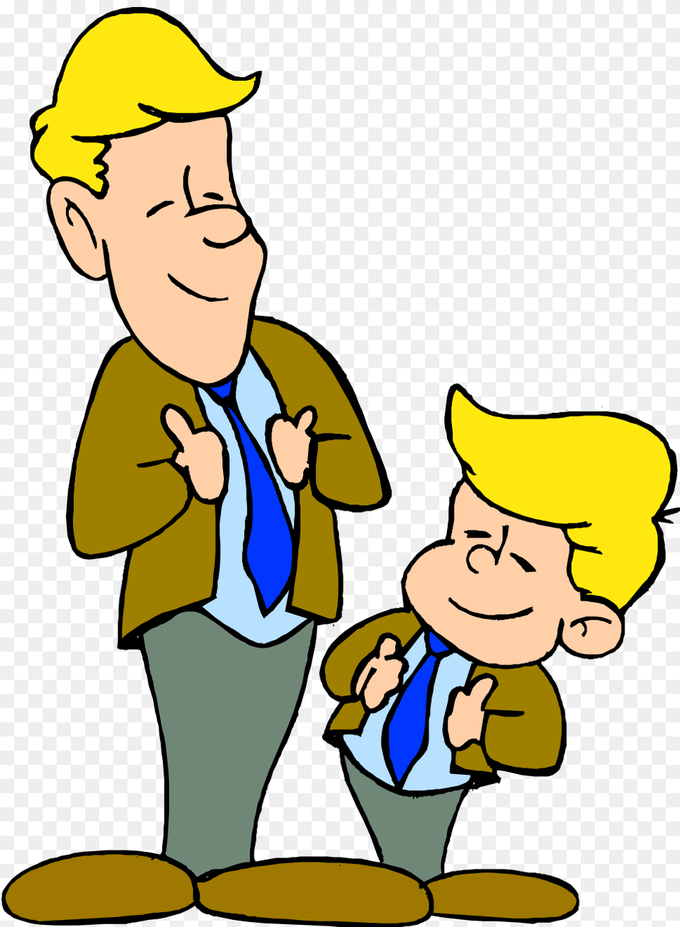 Father And Son Clipart Gallery Images, Baby, Person, Face, Head Png