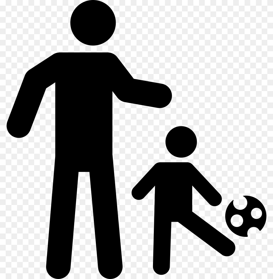 Father And Son Father And Son Icons, Silhouette Free Transparent Png