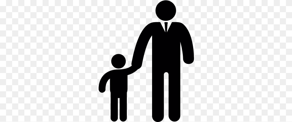 Father And Son Vector, Lighting, Silhouette Free Png