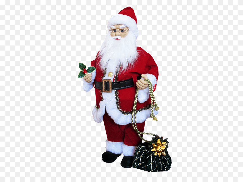 Father Christmas Person, Figurine, Accessories, Elf Free Png Download