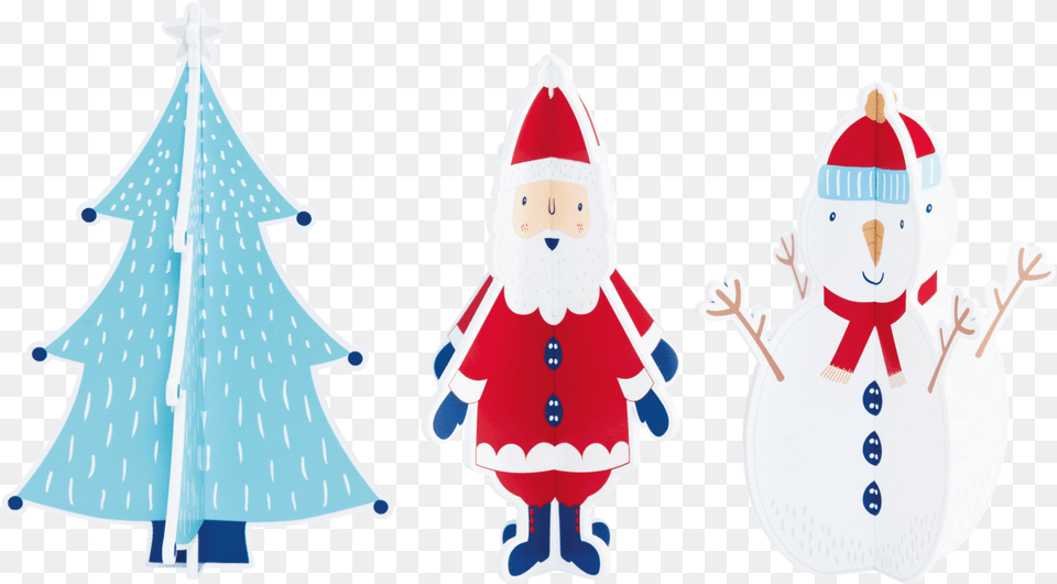 Father Christmas Amp Friends Christmas Tree, Outdoors, Nature, Winter, Baby Free Transparent Png