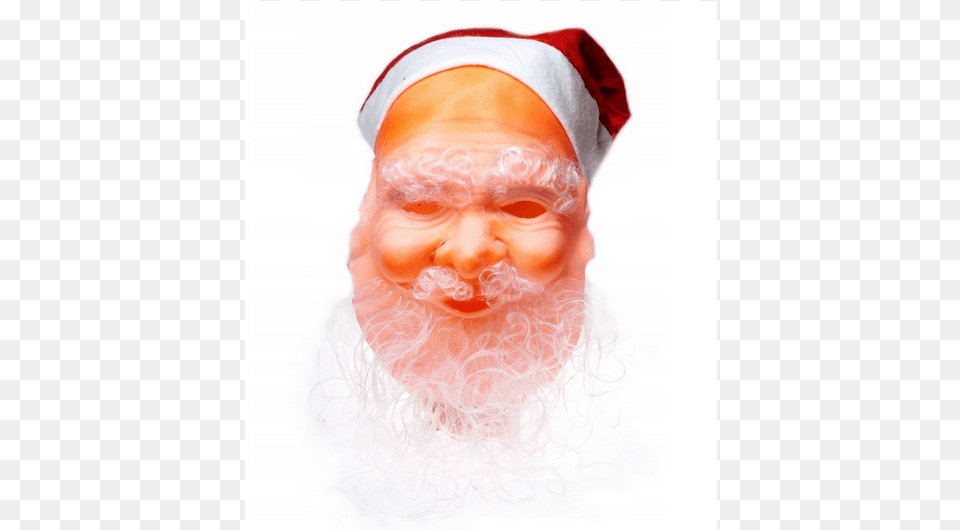 Father Christmas Mask, Baby, Person, Head, Face Free Png