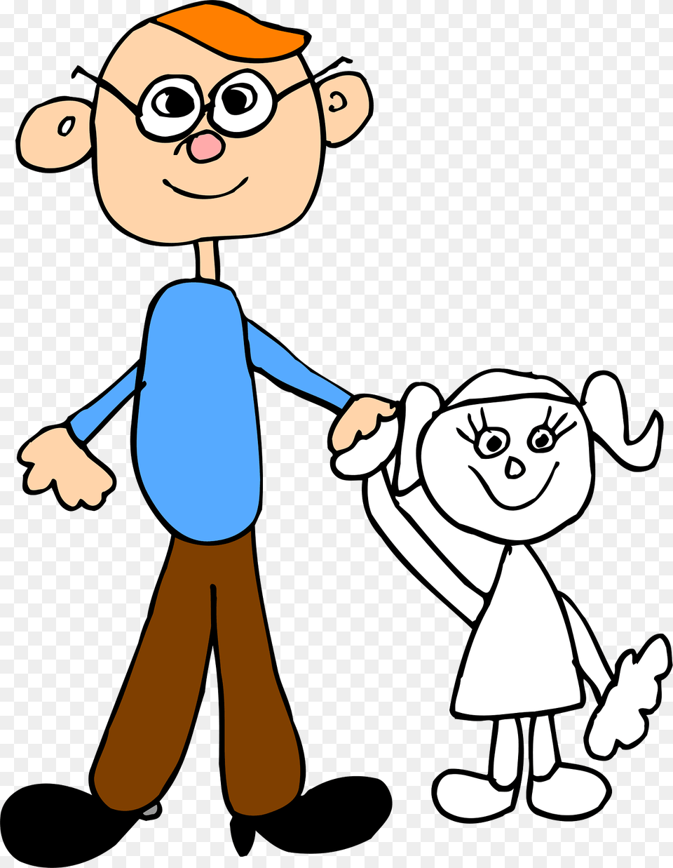 Father Clipart, Cartoon, Baby, Person, Face Png