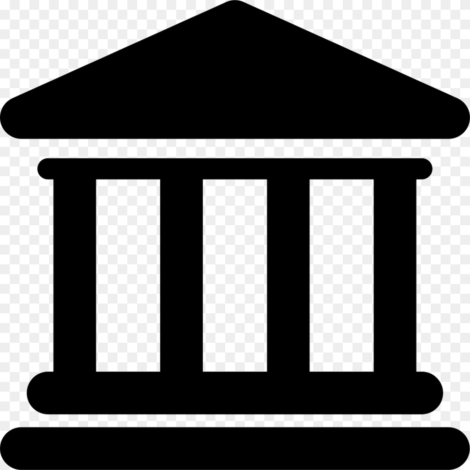 Father Daughter And Mother Vector Bank Building Icon, Architecture, Pillar, Outdoors, Parthenon Png Image