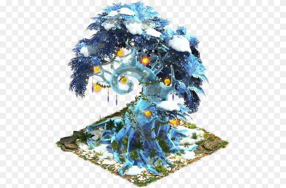 Father Frozen Tree Elvenar, Dragon Free Png