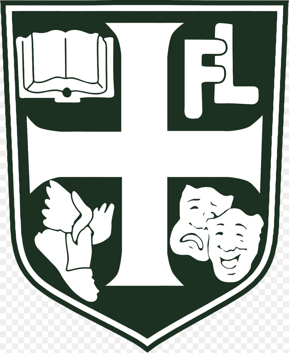 Father Lopez Catholic High School Father Lopez High School Logo, Face, Head, Person, Baby Png Image