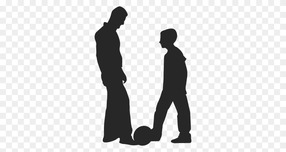 Father Playing With Son, Silhouette, Adult, Male, Man Png