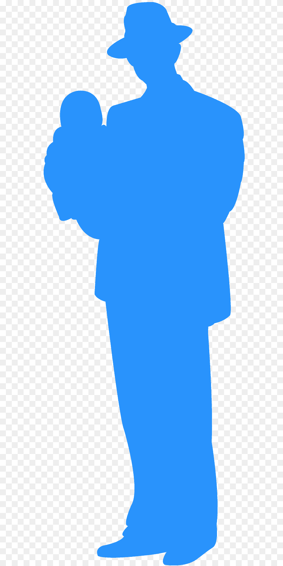 Father Silhouette, Adult, Male, Man, Person Free Transparent Png