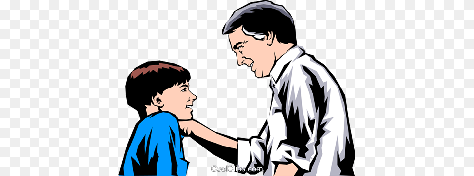 Father Son Royalty Vector Clip Art Illustration, Adult, Person, Man, Male Free Transparent Png