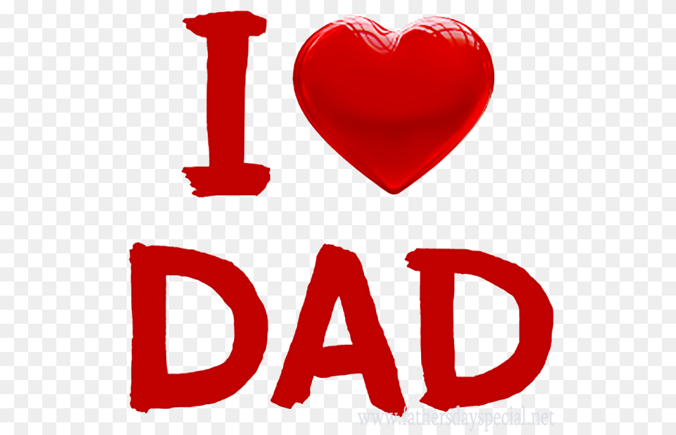 Fathers Day Happy Fathers, Heart Free Png