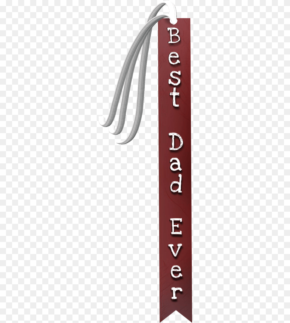 Fathersday Bestdadever Award Ribbon Bookmark General Supply, Sword, Weapon, Book, Publication Png Image