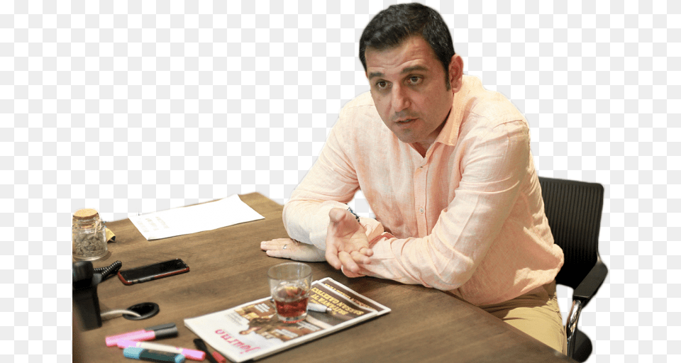 Fatih Portakal, Adult, Table, Person, Man Png