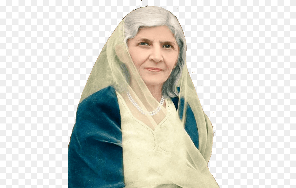 Fatima Jinnah 52 Death Anniversary, Person, Lady, Photography, Portrait Free Png Download