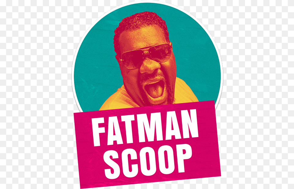 Fatman Scoop Download Poster, Accessories, Person, Man, Male Png