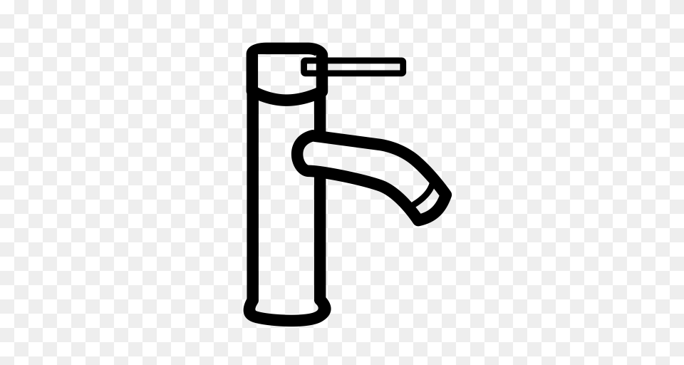 Faucet Tap Water Icon With And Vector Format For, Gray Free Transparent Png