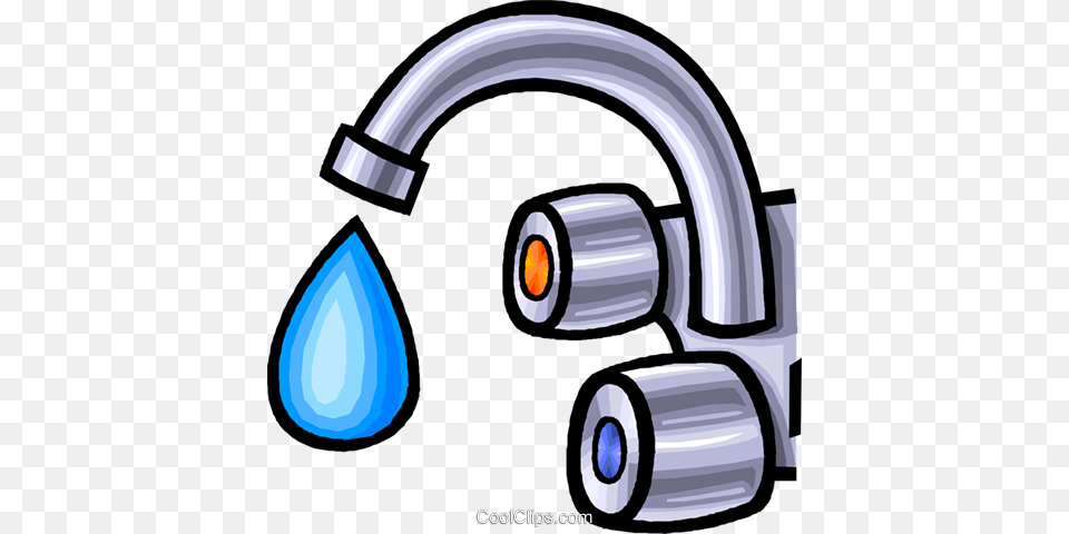 Faucet Water Tap Royalty Free Vector Clip Art Illustration, Sink, Sink Faucet, Appliance, Blow Dryer Png