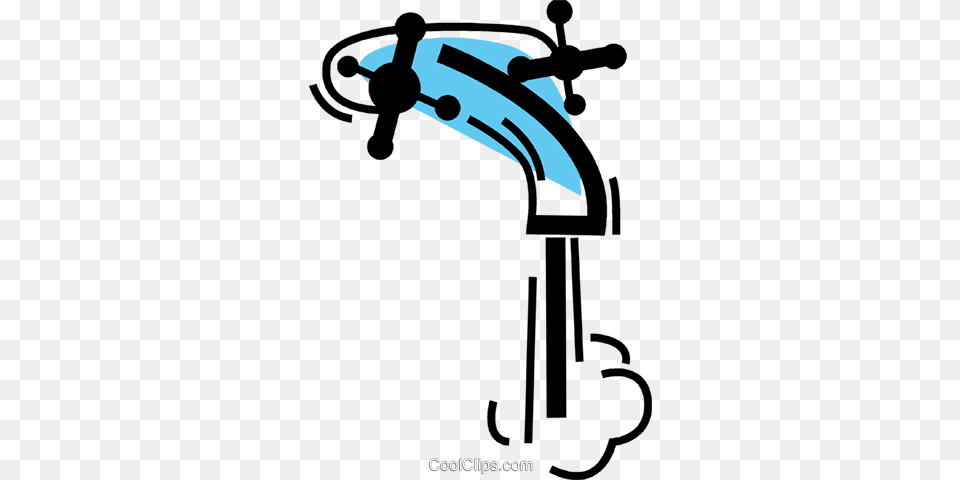 Faucets Royalty Free Vector Clip Art Illustration, Sink, Sink Faucet Png Image
